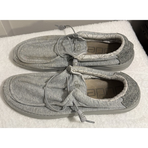 Hey Dude Mens Wally Stretch Fleece Loafer Size 13M - Picture 2 of 5